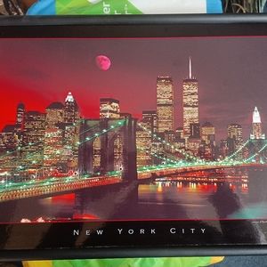 New York Brooklyn Bridge Electronic Art